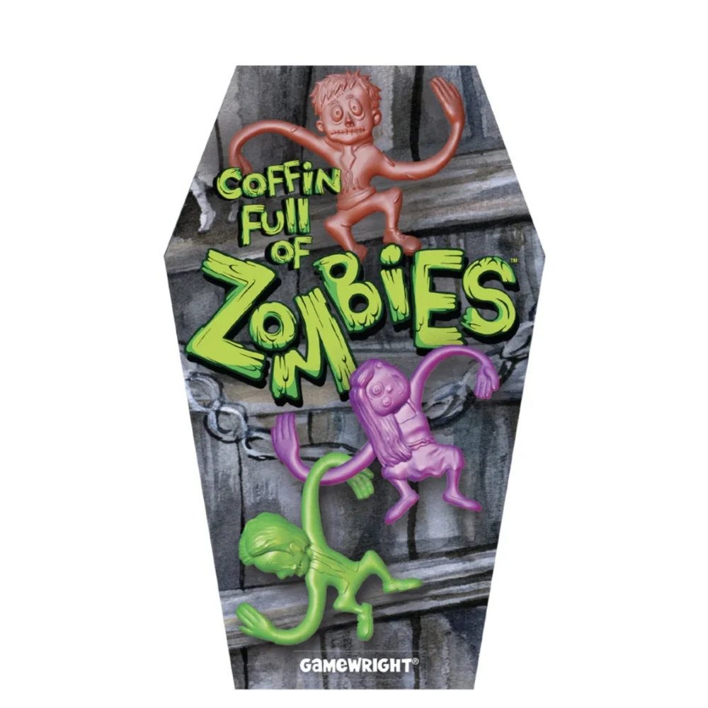 NWOT Coffin Full of Zombies Game by Gameright